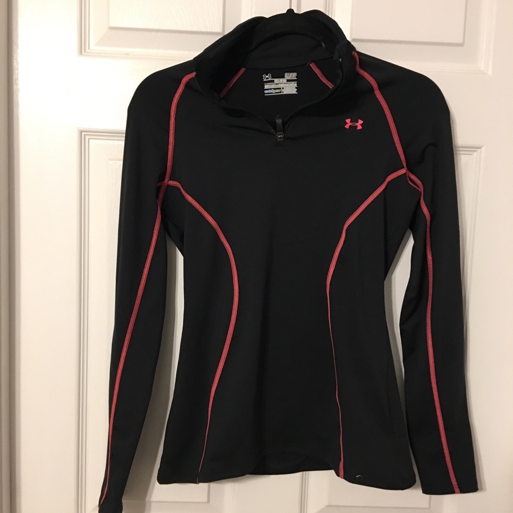 Under Armour black quarter zip
